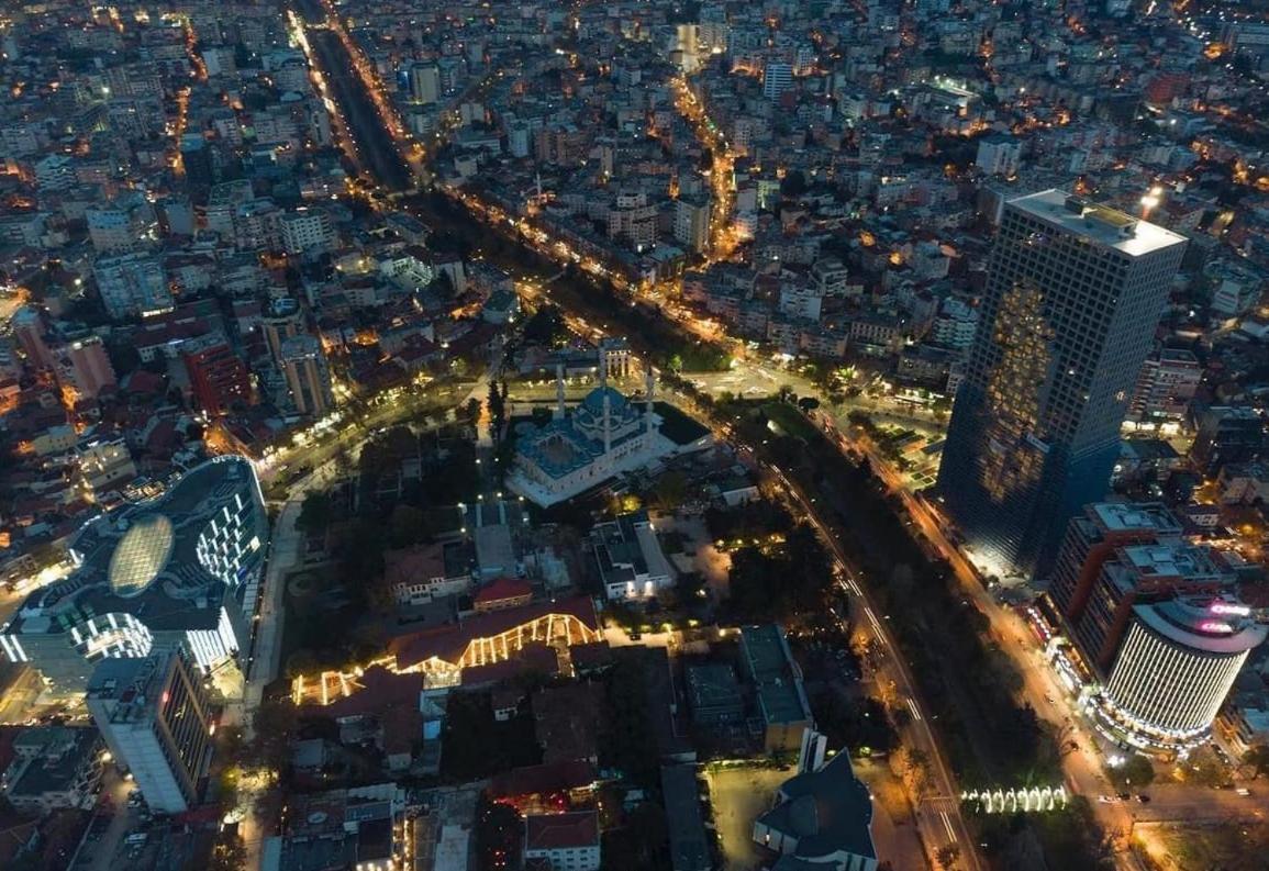 Sun Tower-Center Of Tirana Lägenhet Exteriör bild